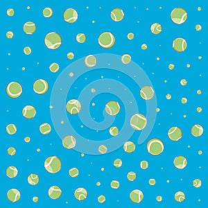 tennis sport ball pattern