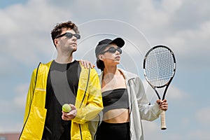 tennis sport and fashion, man and