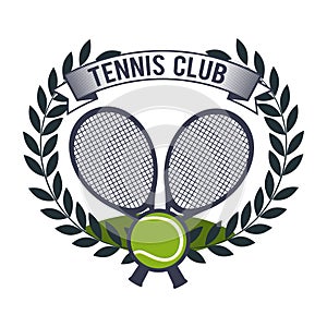 Tennis sport game graphic