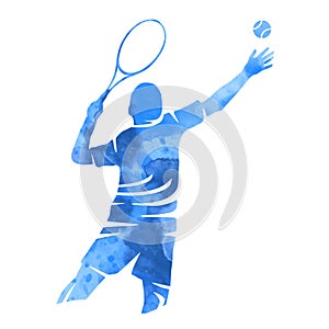 Tennis sport logo in vector quality.