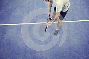 Tennis Sport Racket Racquet Athlete Match Concept photo