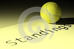 Tennis standings photo