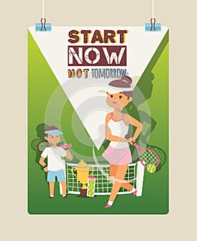 Tennis vector pattern player man character playing tennis-ball sportswear on court backdrop competition signs tennis