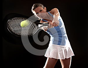 Tennis woman