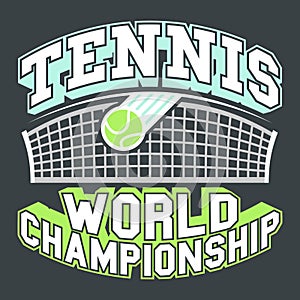 Tennis World Championship t-shirt