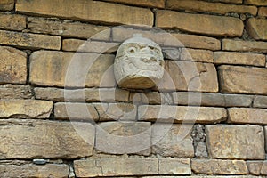 Tenon Head at Chavin de Huantar, Peru