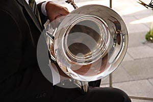 Tenor Horn Player