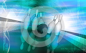 Tenpin and dollar boll