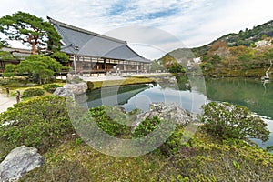 Tenryu-ji Temple at Arashiyama, Kyoto, Japan