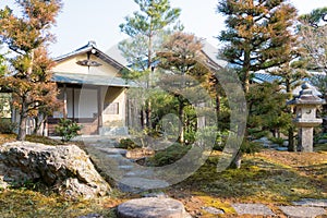 Tenryu-ji Temple in Kyoto, Japan. It is part of UNESCO World Heritage Site