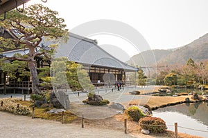 Tenryu-ji Temple in Kyoto, Japan. It is part of UNESCO World Heritage Site