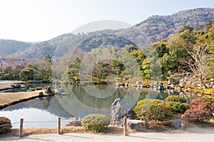 Tenryu-ji Temple in Kyoto, Japan. It is part of UNESCO World Heritage Site