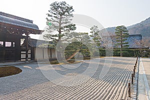 Tenryu-ji Temple in Kyoto, Japan. It is part of UNESCO World Heritage Site