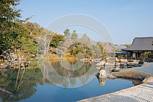 Tenryu-ji Temple in Kyoto, Japan. It is part of UNESCO World Heritage Site