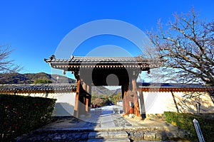 Tenryu-ji, a venerable Zen temple at Arashiyama, Susukinobabacho, Sagatenryuji, Ukyo