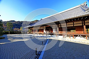 Tenryu-ji, a venerable Zen temple at Arashiyama, Susukinobabacho, Sagatenryuji, Ukyo