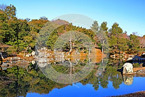 Tenryu-ji, a venerable Zen temple at Arashiyama, Susukinobabacho, Sagatenryuji, Ukyo