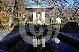 Tenryu-ji, a venerable Zen temple at Arashiyama, Susukinobabacho, Sagatenryuji, Ukyo