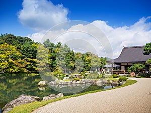 Tenryuji Temple in Arashiyama, Kyoto, Japan