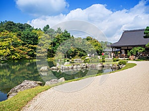 Tenryuji Temple in Arashiyama, Kyoto, Japan