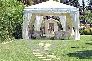 Tent for ceremonies