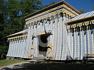 Tent in Drottningholm's park