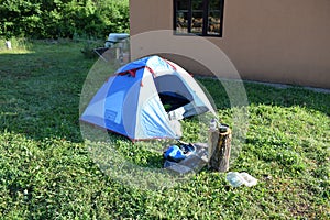 Tent where i slept