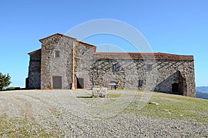 Tentudï¿½a monastery facade