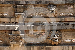 Teotihuacan Aztec ruins near Mexico city photo