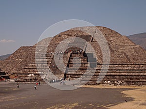 Teotihuacan, Mexico, an ancient Pre-Columbian civilization which preceded the Aztec culture