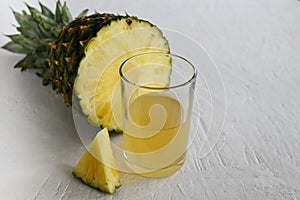 Tepache is a fermented drink made from pineapples, sugar and spices.
