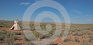Tepee in the Desert photo