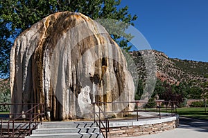 Tepee Fountain in Hot Springs State Park