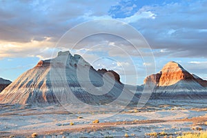 Tepee Rock Formations - Petrified Forest