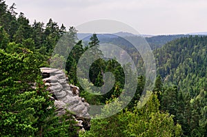 Teplice Rock Formations, Bohemia photo
