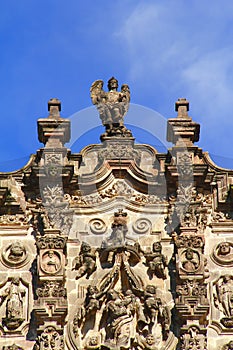 Baroque church of Tepotzotlan in estado de mexico II photo