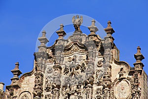 Baroque church of Tepotzotlan in estado de mexico IV photo