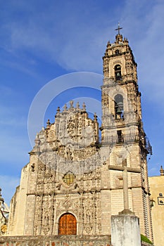 Baroque Church of the Tepotzotlan convent in mexico I photo