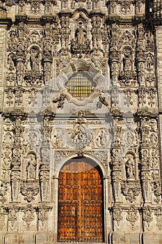 Baroque church of Tepotzotlan in estado de mexico I photo