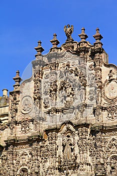 Baroque church of Tepotzotlan in estado de mexico IV photo