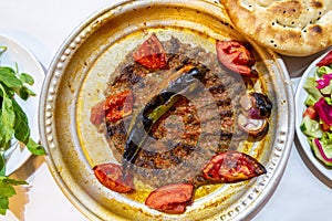 Tepsi kebab  Tray kebab  Local Antakya, Hatay cuisine kebab