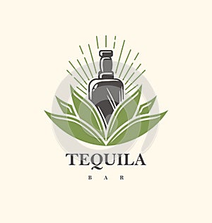 Tequila bar logo design  idea