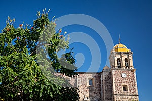 Tequila church. Jalisco, Mexico