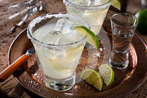 Tequila and Lime Margaritas