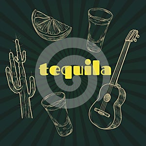 Tequila party items