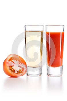 Tequila with Sangrita Chaser