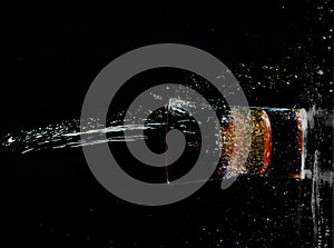 Tequila or schnapps splash