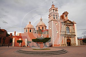 Church in Tequisquiapan queretaro, mexico II photo