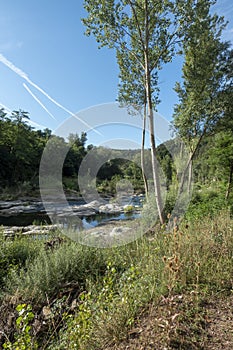 The ter route through the interior of Girona