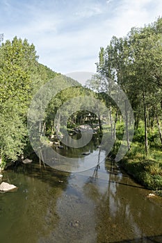 The ter route through the interior of Girona